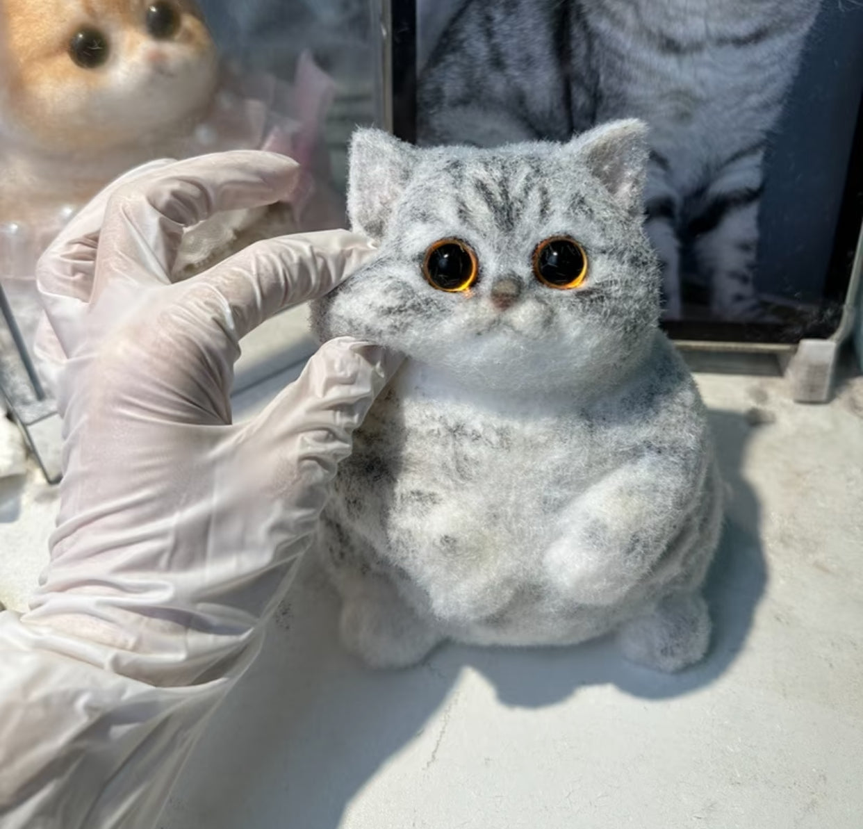 1kg 통통한 고양이 루이루이 스퀴시 장난감