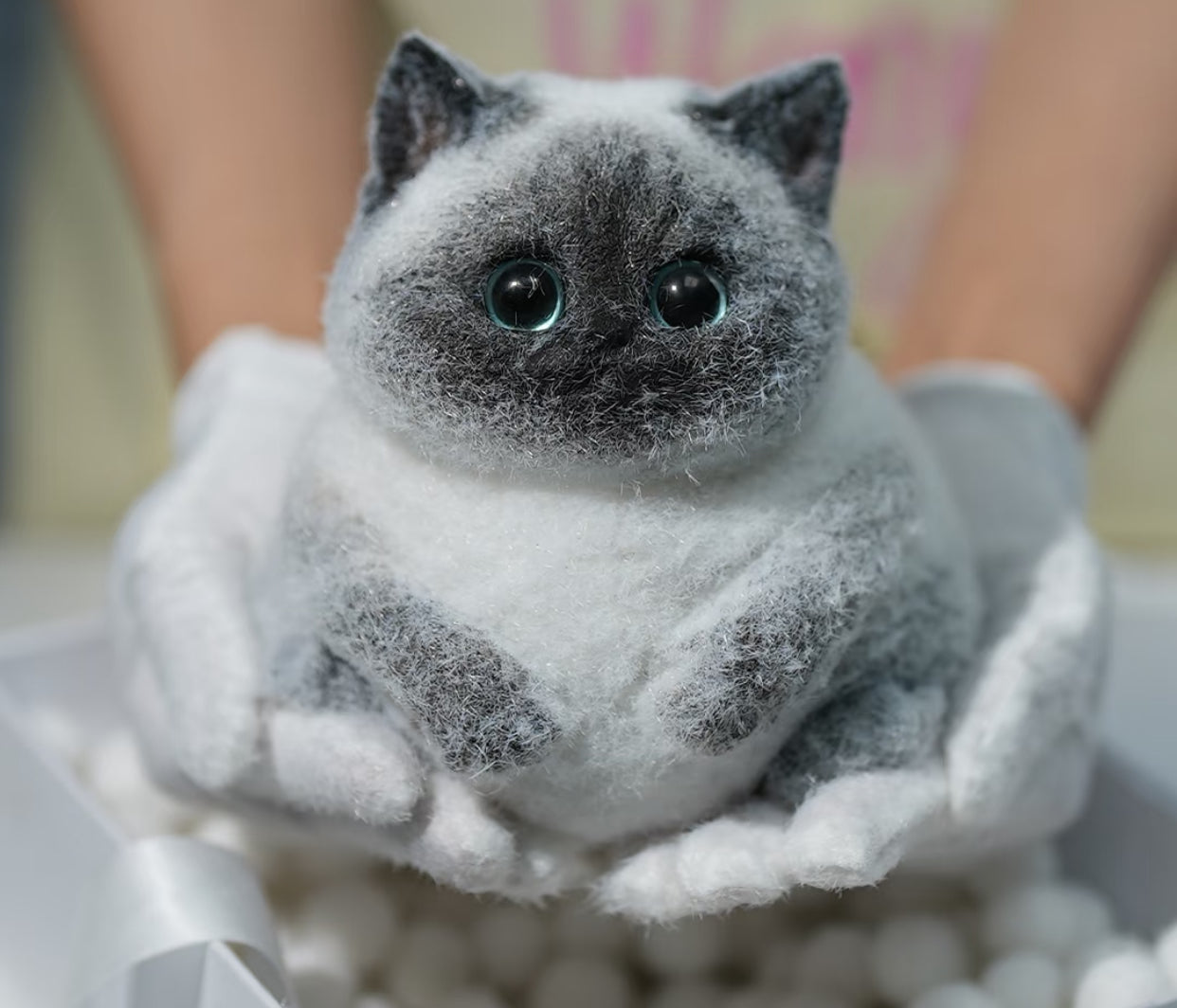 1kg 통통한 고양이 루이루이 스퀴시 장난감