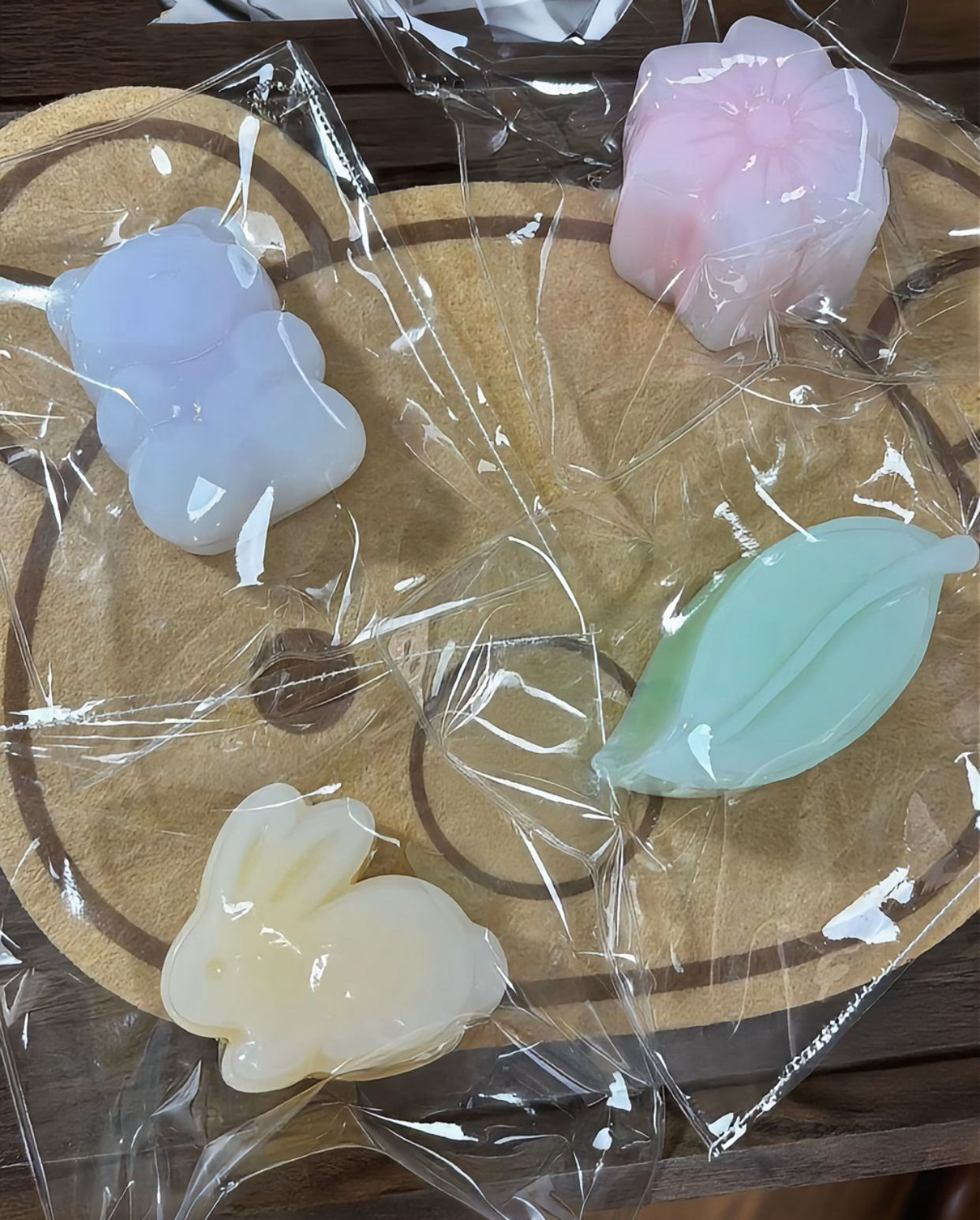 Snowskin jade Series ruirui squishy toy