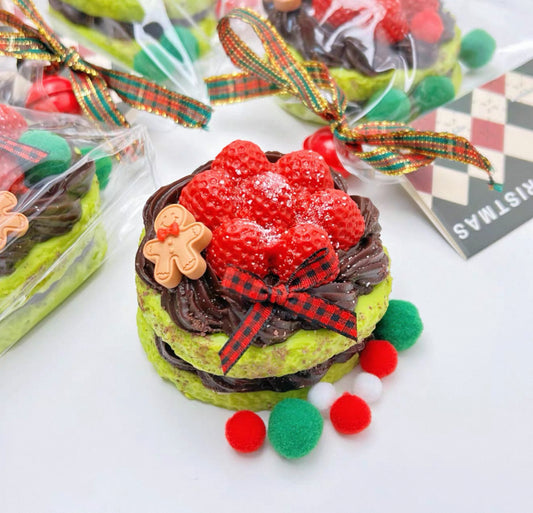 Christmas raspberry cake ruirui  squishy toy