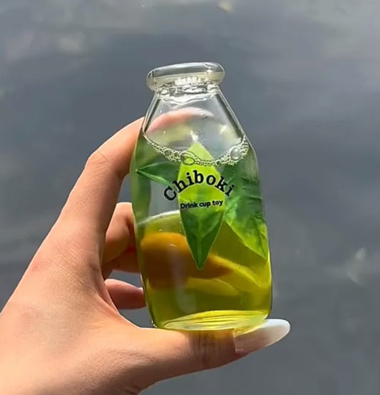 Green Tea Bottle Handmade Squishy