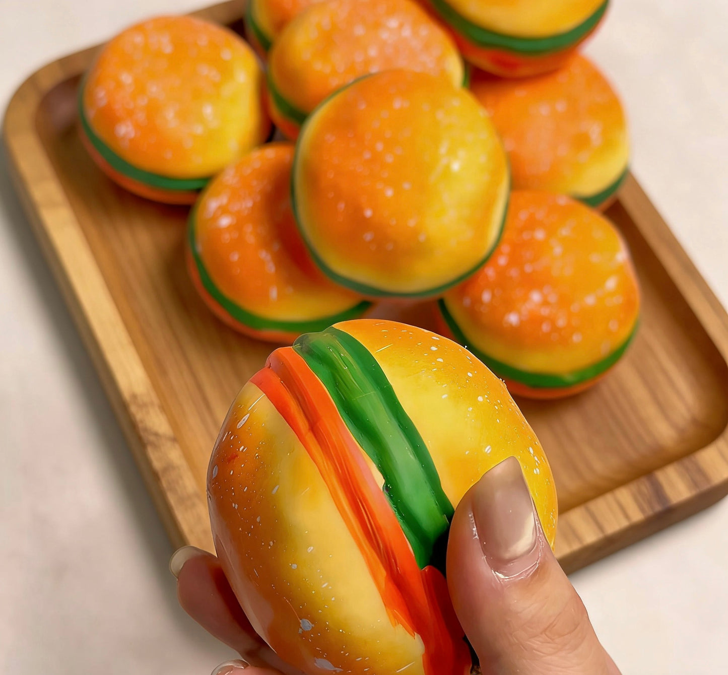 Fruit series handmade ball（Crispy Filling Texture ）ruirui squishy toy