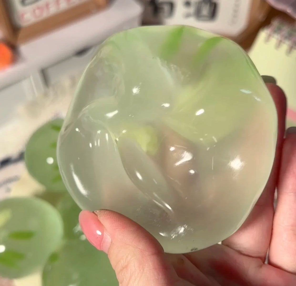 핸드메이드 포도볼 루이루이 스퀴시 장난감