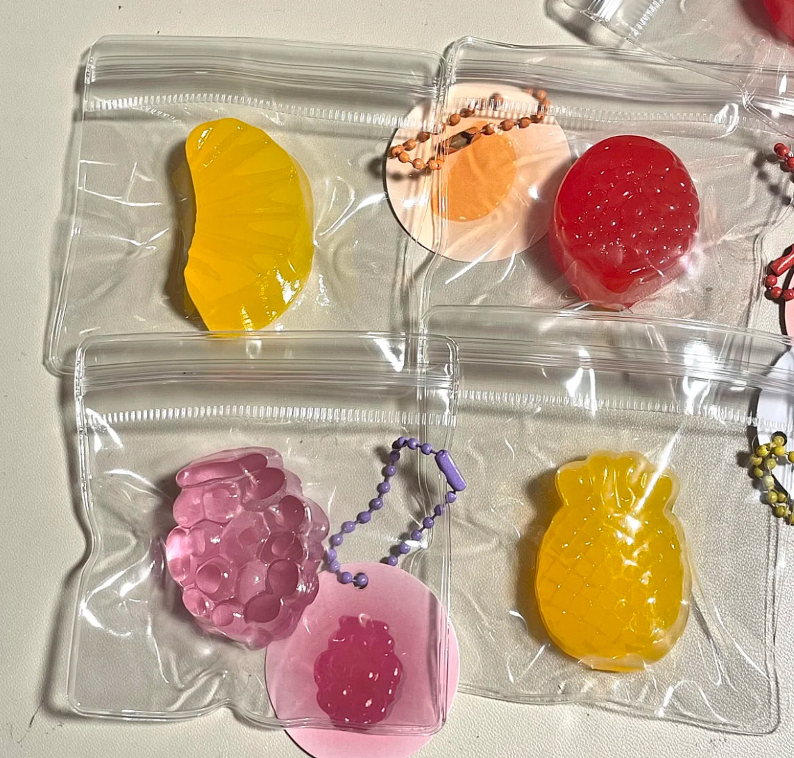 Pocket fruit ruirui squishy toy