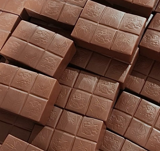 6-grid chocolate ruirui squishy toy