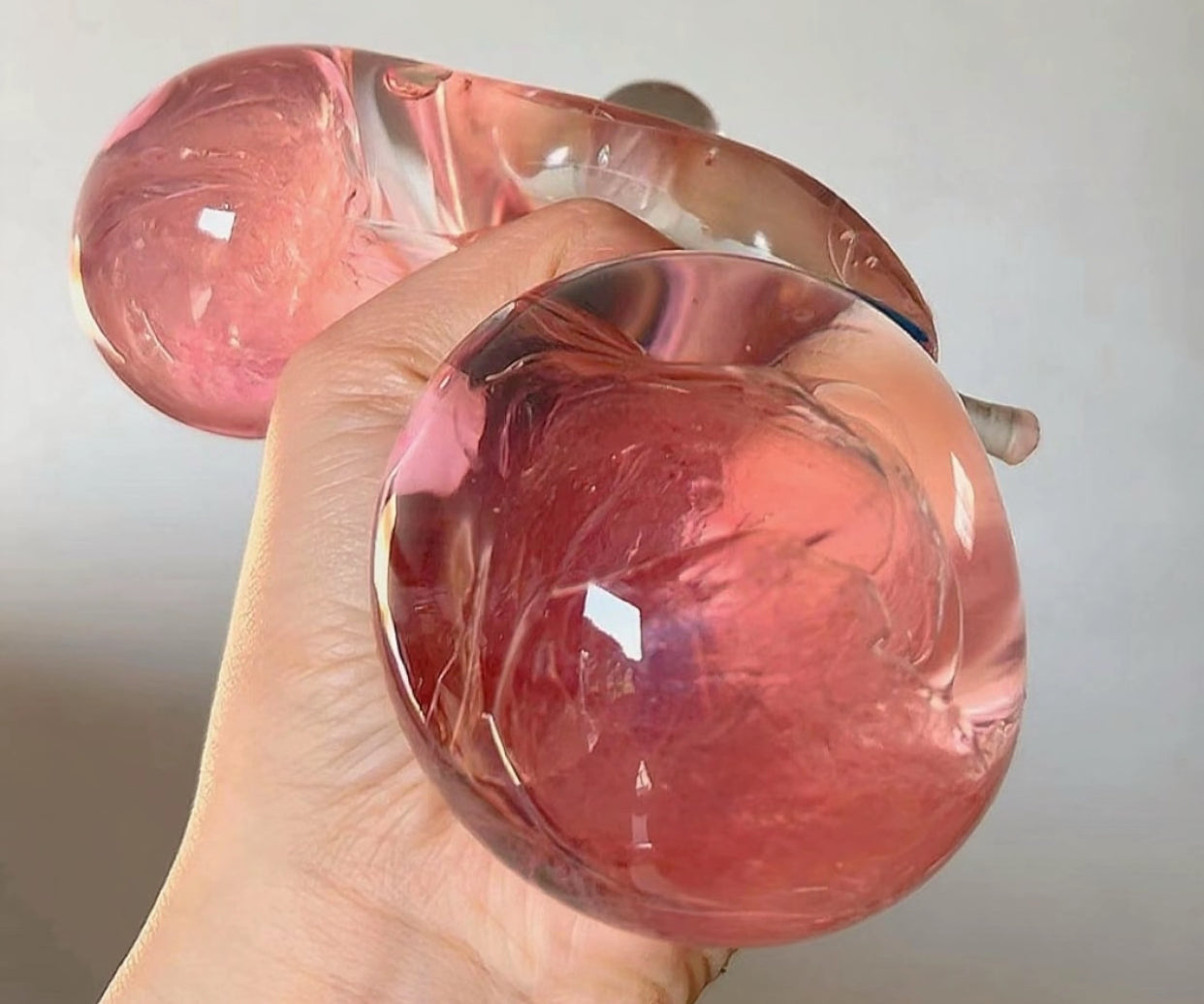 Layered Liquid Apple ruirui Squishy toy