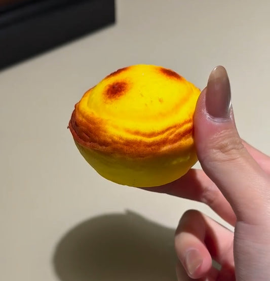 Crispy Egg Tart Handmade Ball ruirui Squishy toy