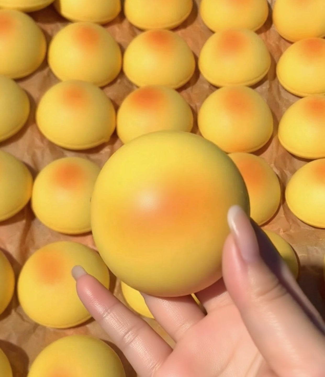 3pcs Soy Milk Mini Bread Slow-Rise ruirui Squishy toy