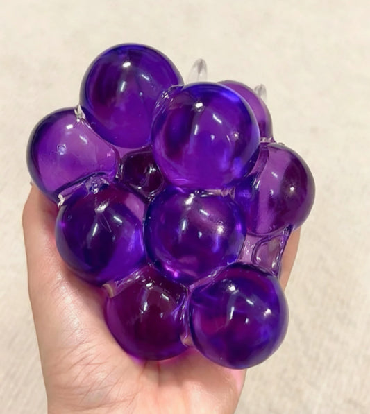 Jumbo Grape Amethyst Handmade Ball ruirui Squishy toy