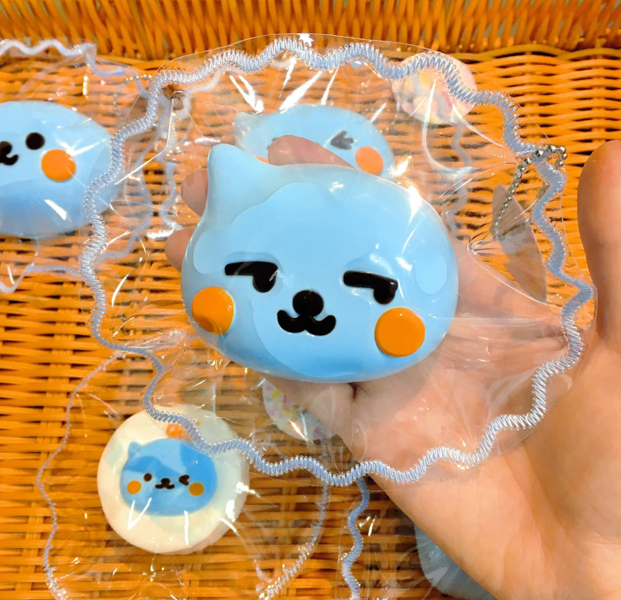 Blue ruirui Squishy toy