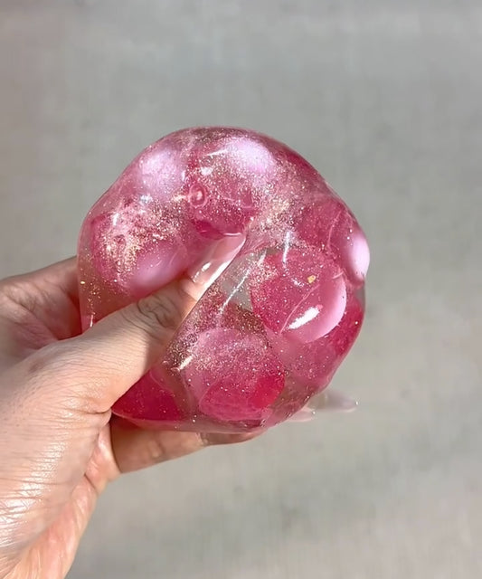 Glass lychee handmade ball ruirui squishy toy
