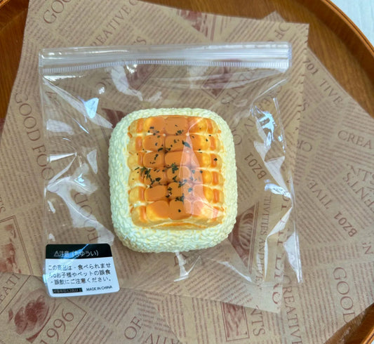 Aqua Charred Corn Rice ruirui Squishy toy