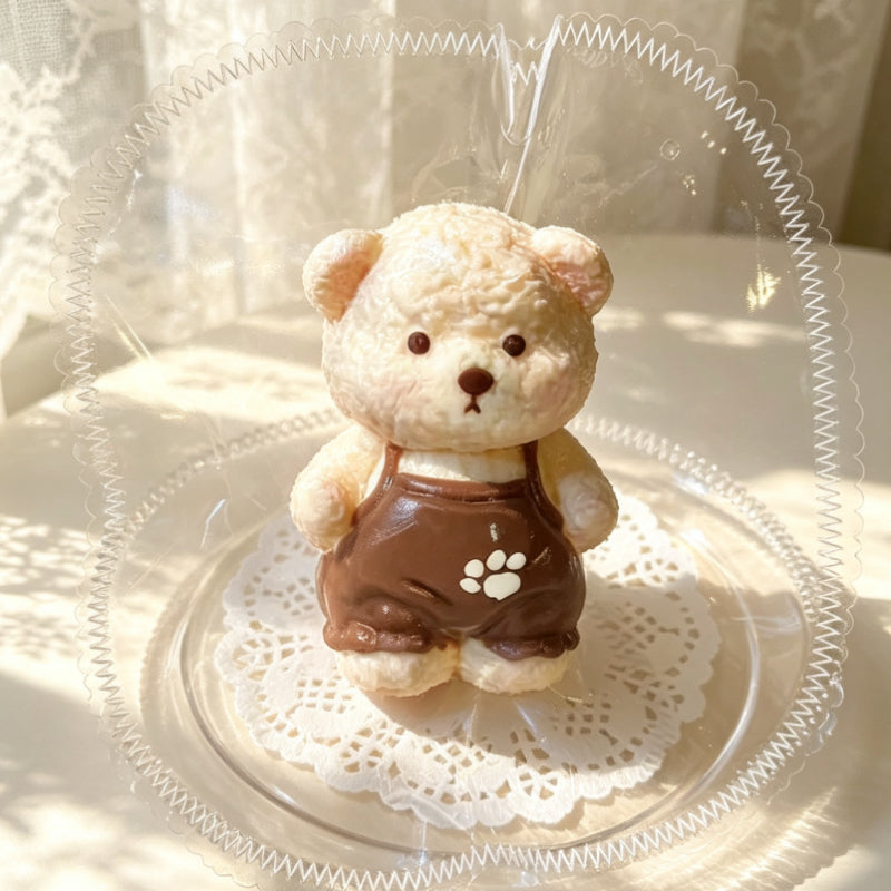 Overalls Bear (Non-Sticky) ruirui squishy toy
