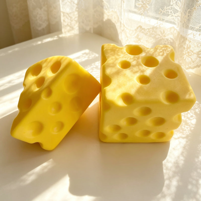 Cheese Slow-Rise Squishy (Sponge Material) ruirui squishy toy