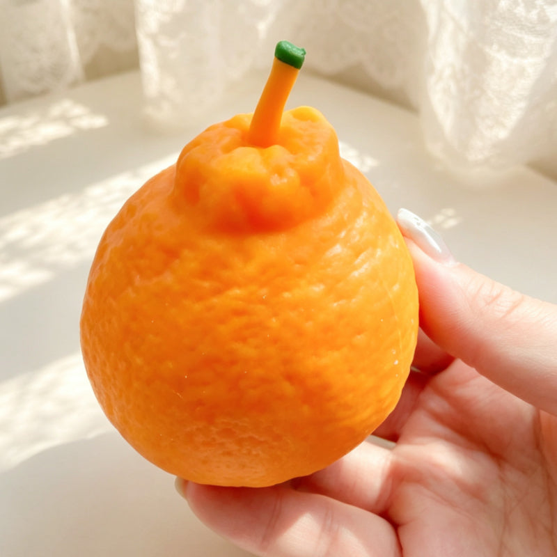 Mandarin Orange Handmade  Ball ruirui squishy toy