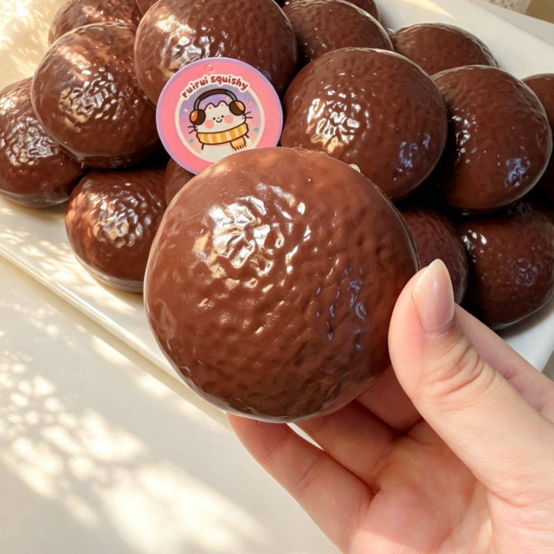 Chocolate Pie Handmade Ball ruirui squishy toy