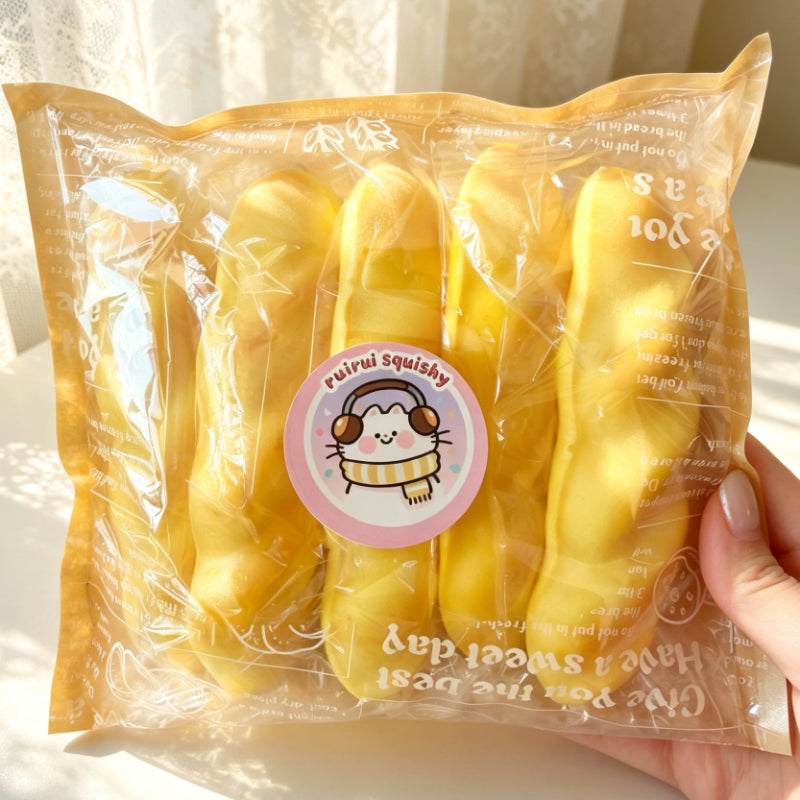 5pes Twisted  dough Slow-Rise ruirui Squishy toy