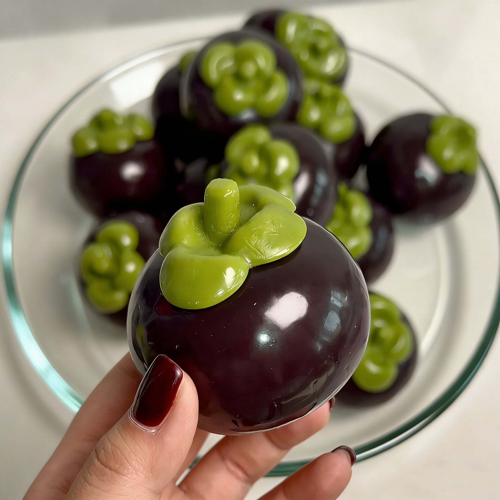 과일 시리즈 수제 볼 (바삭한 필링 식감) 루이루이 스퀴시 장난감 (12가지 스타일)