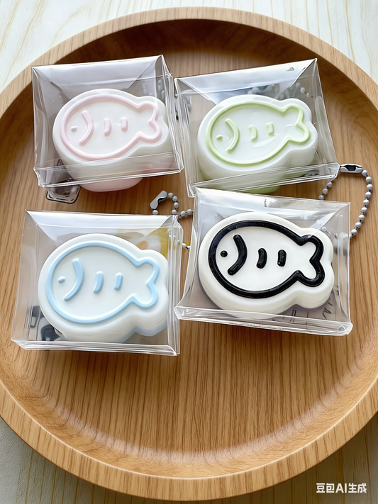 Mini Fish Cream puree ruirui squishy toy