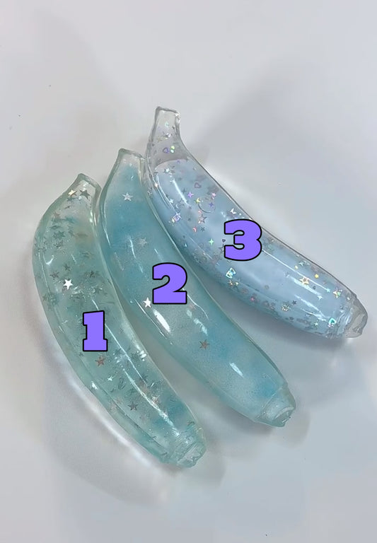 Dreamy Flowing Sand Banana ruirui Squishy toy