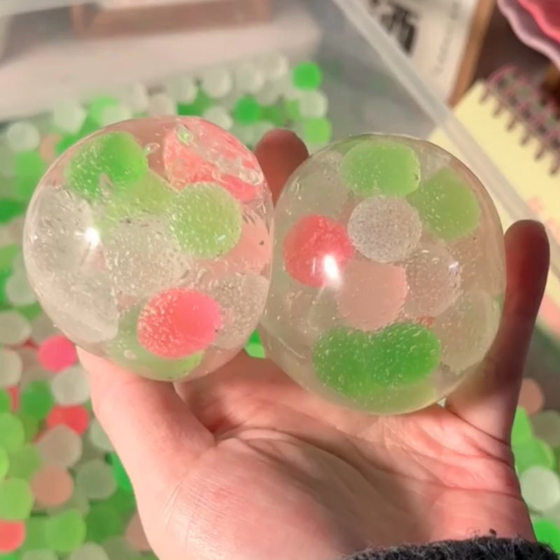 Colored Sugar Handmade Ball ruirui Squishy toy