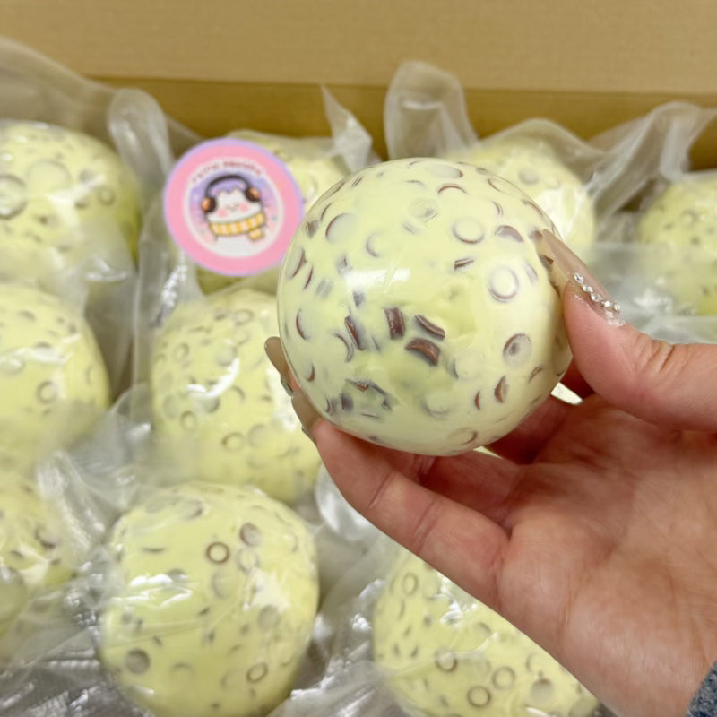 Chocolate Brick Crispy Handmade Ball ruirui squishy toy